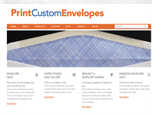 Tablet Screenshot of printcustomenvelopes.com